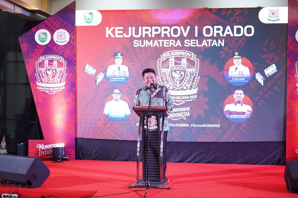 Herman Deru: Domino Olahraga Pemersatu, Terbuka untuk Semua Kalangan