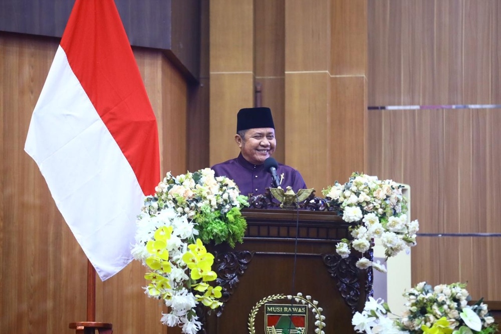 Gubernur Herman Deru Tekankan Validitas Data Kemiskinan dan Prioritas Pembangunan pada HUT ke-83 Musi Rawas