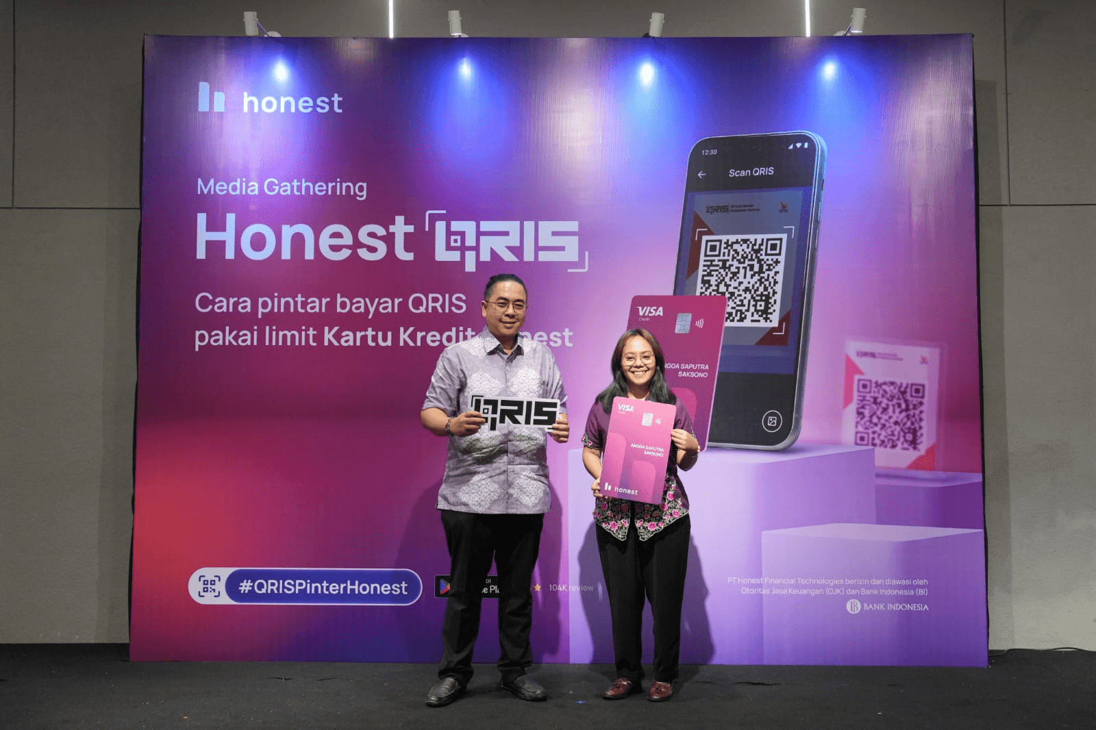 QRIS Bisa Pakai Kartu Kredit, Honest Buka Akses Baru Transaksi