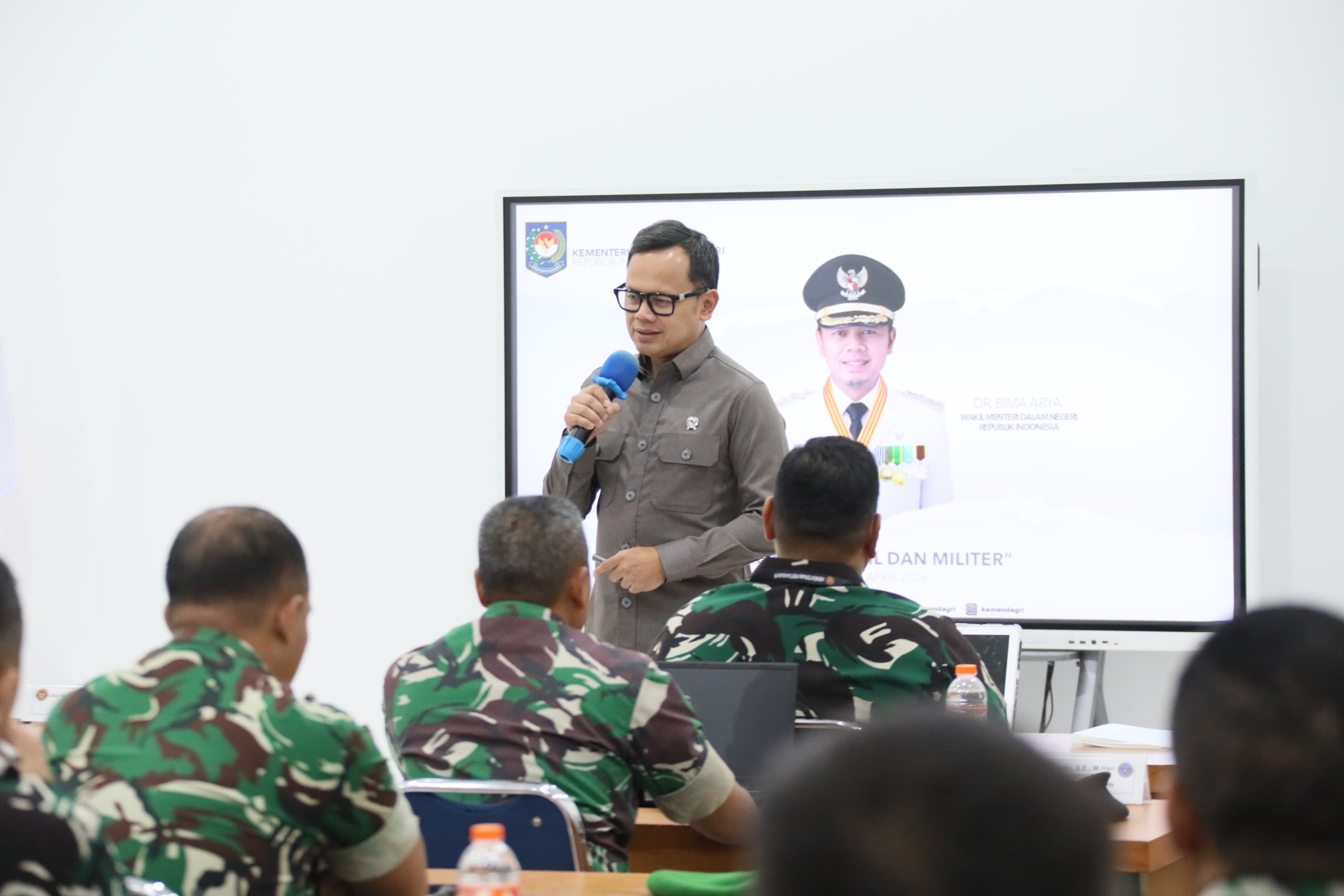 Sipil dan Militer Harus Bersinergi Jaga Pertahanan Nasional di Tengah Geopolitik Global
