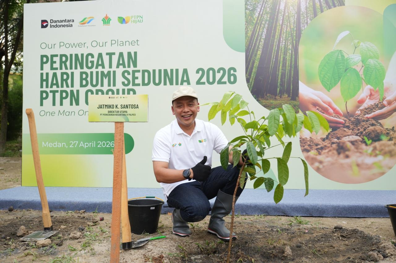 PalmCo Genjot Penanaman Pohon, Target 76 Ribu Hingga 2026