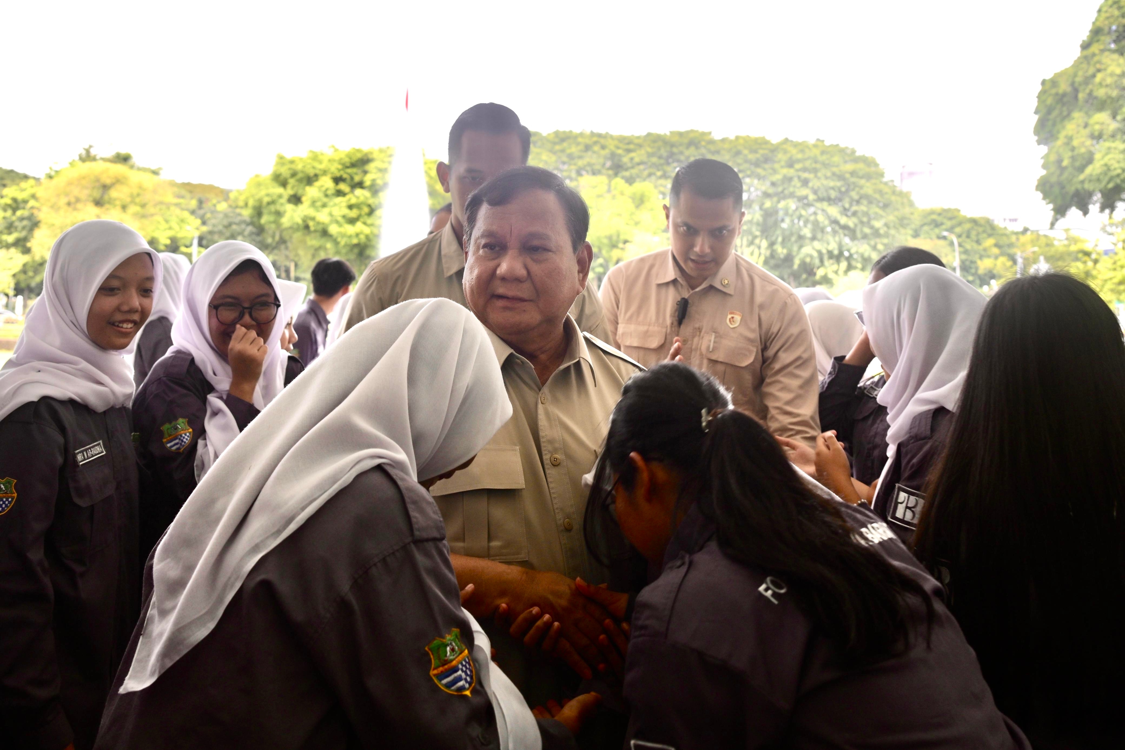 Kesan Pelajar Jabar Bertemu Prabowo di Istana: Unreal dan Amazing