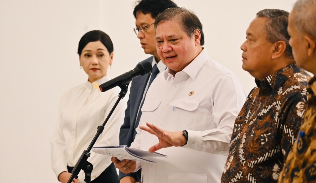 Airlangga Banggakan Pertumbuhan Ekonomi RI Lampaui China hingga AS