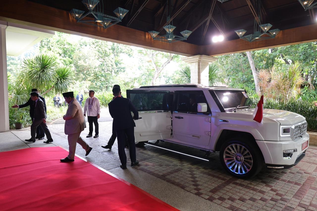 Presiden Prabowo Gunakan Maung saat Hadiri KTT ASEAN di Filipina