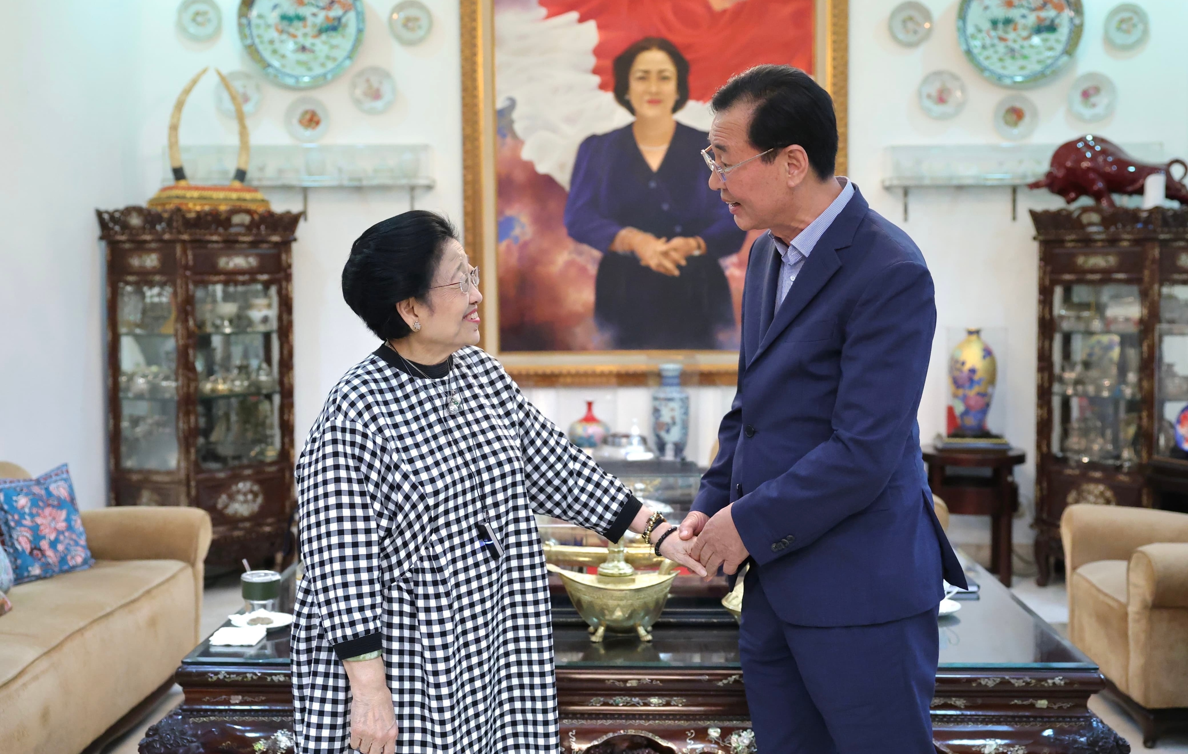 Utusan Presiden Korsel Temui Megawati, Bahas Perdamaian hingga Reunifikasi Korea