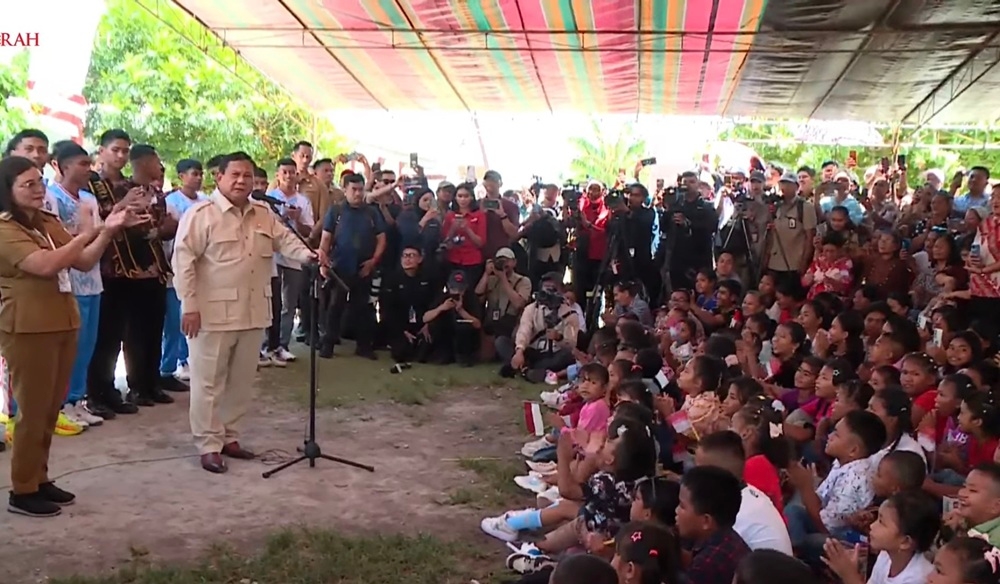 Prabowo Bersyukur Jadi Presiden Kedua yang Datangi Pulau Miangas, Setelah Jokowi
