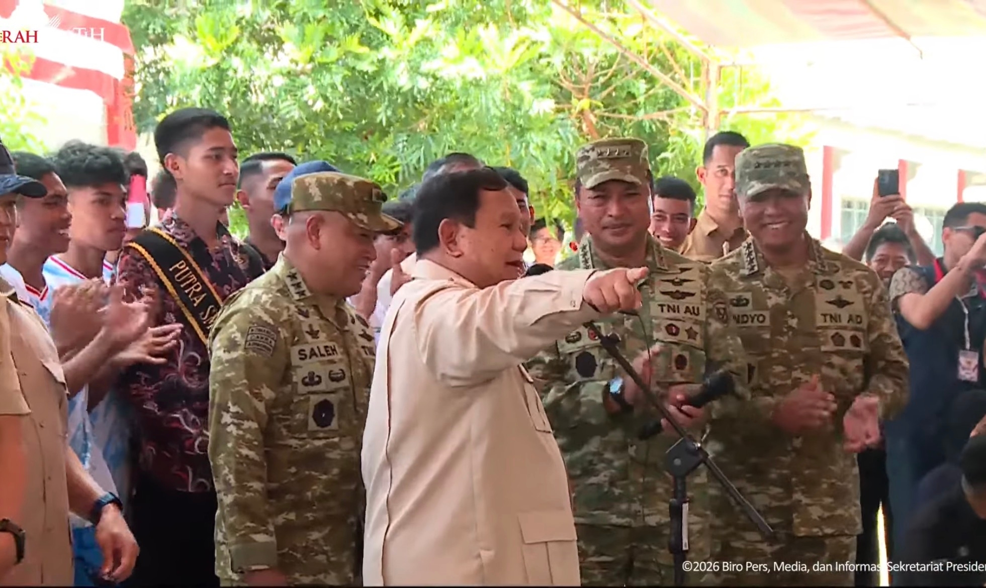 Prabowo Minta Jenderal TNI Nyanyi di Miangas: Jangan Maunya Dihormati Terus, Sekali-kali Hibur Rakyat