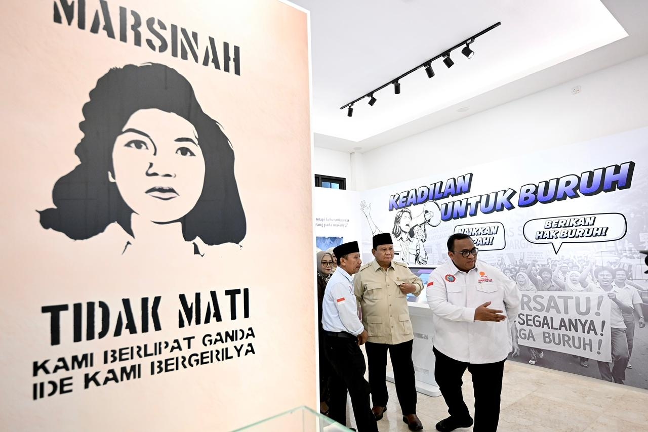 Di Museum Marsinah, Prabowo Singgung Ketidakadilan dan Keserakahan Penguasa