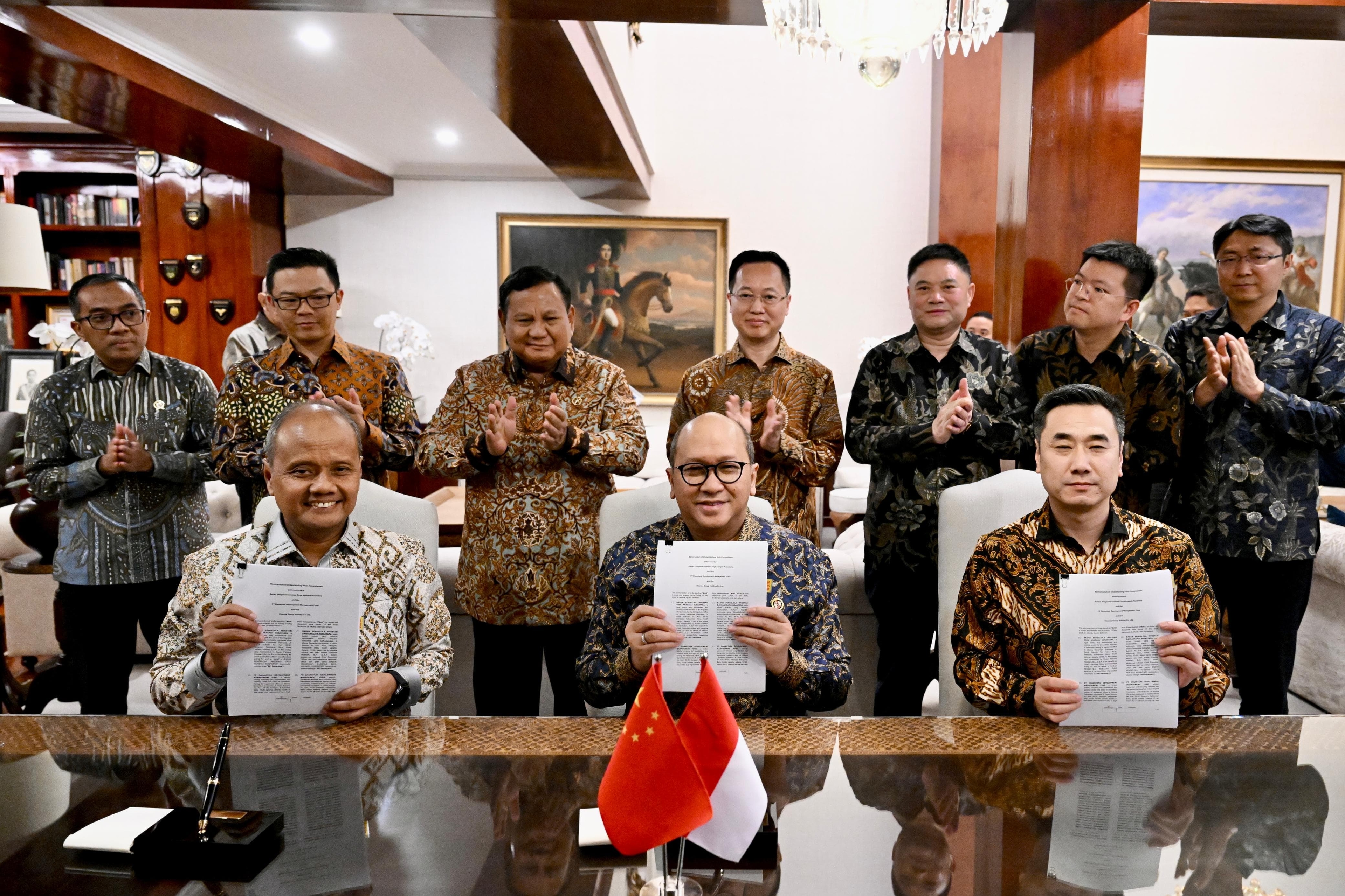 Prabowo Terima Delegasi Hisense, Danantara Teken Kerja Sama Teknologi