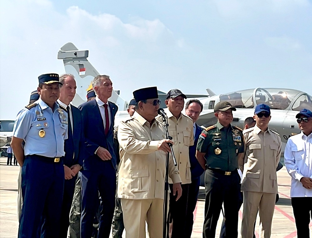Perkuat Alutsista Udara, Presiden Prabowo: Pertahanan Jaminan Kita untuk Berdaulat