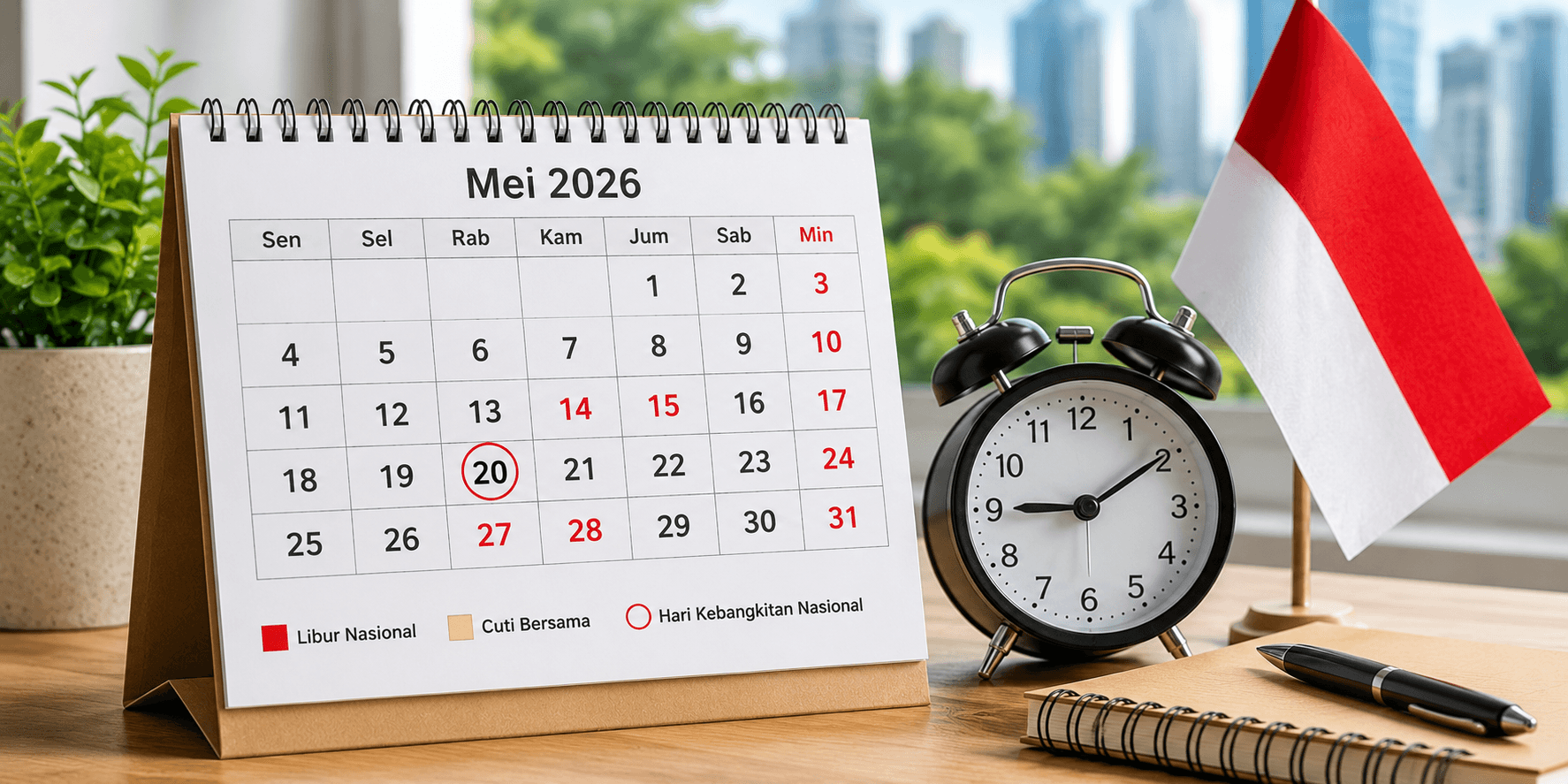 Harkitnas 20 Mei 2026 Libur atau Tidak? Ini Daftar Tanggal Merah dan Long Weekend Resmi