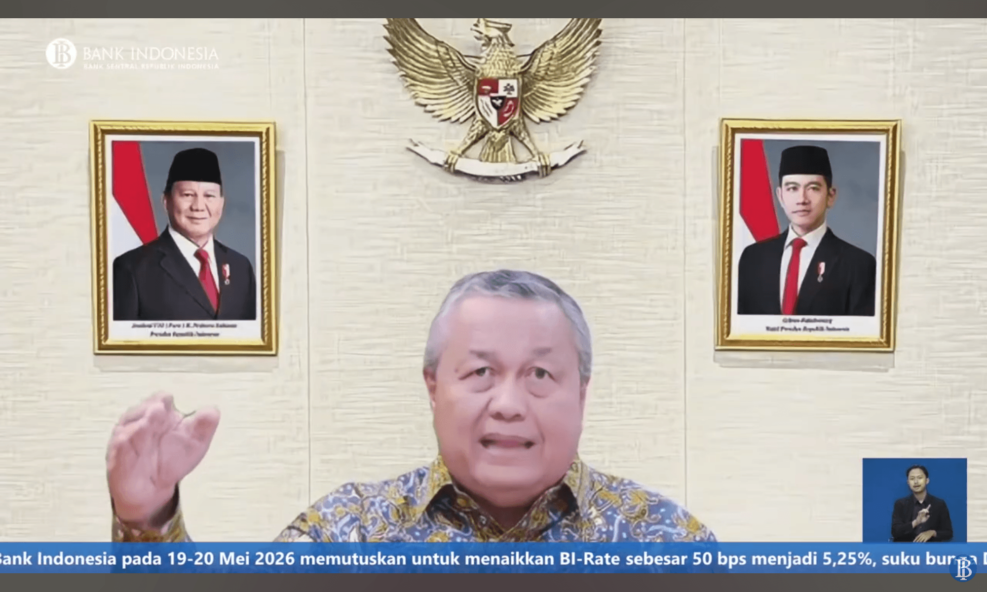 BI Minta Perbankan Tahan Bunga Kredit Meski Suku Bunga Naik