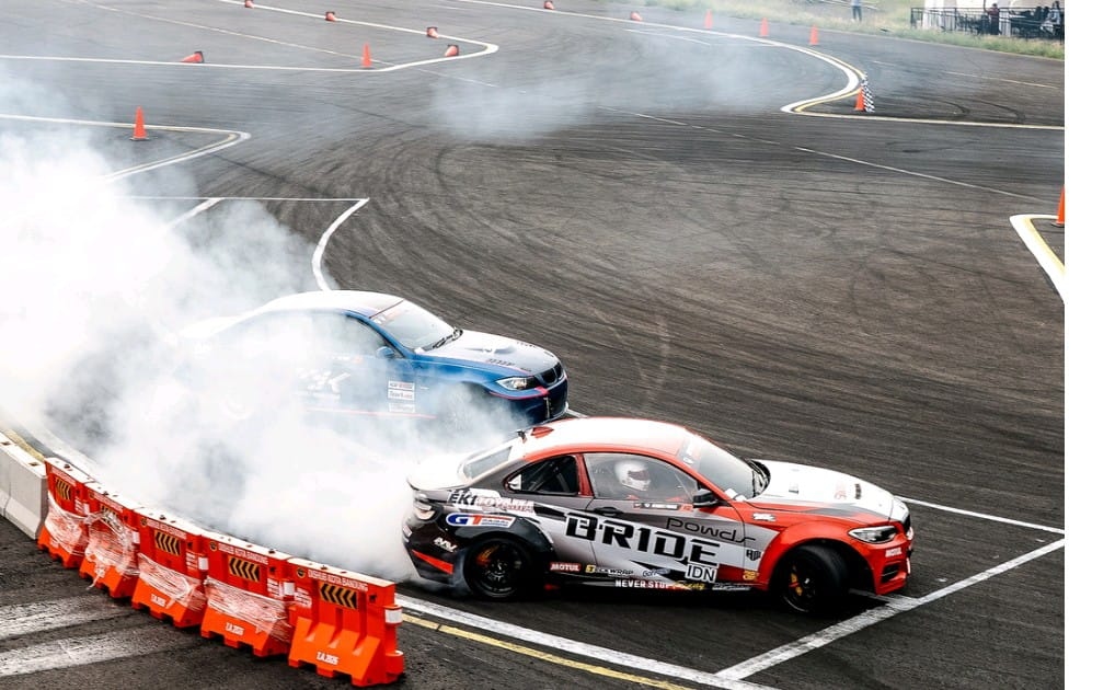 Aksi Drifter Kembar 13 Tahun Jadi Sorotan di Kejurnas Passion Drift 2026