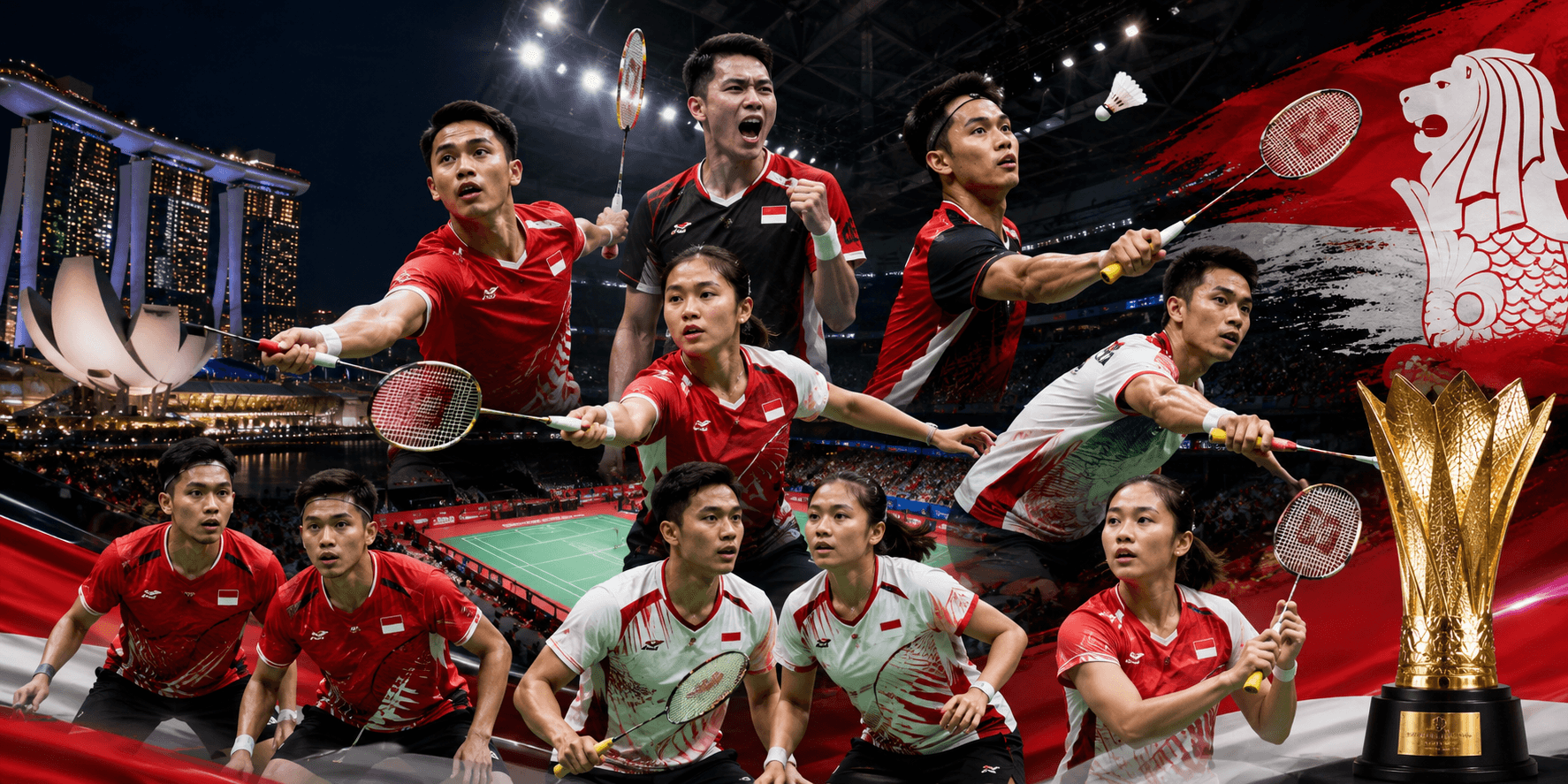Singapore Open 2026 Tayang di Mana? Cek Jadwal Live dan 8 Wakil Indonesia