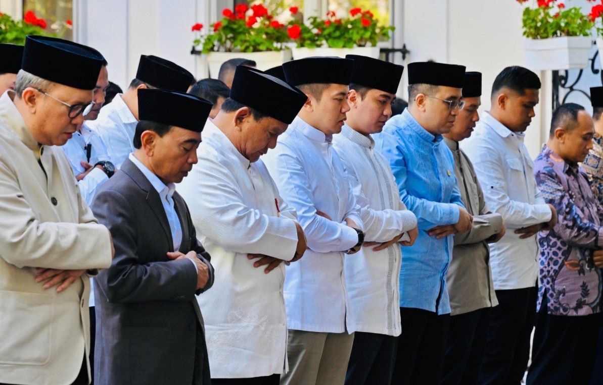 Momen Presiden Prabowo Salat Iduladha Bersama Diaspora Indonesia di Paris