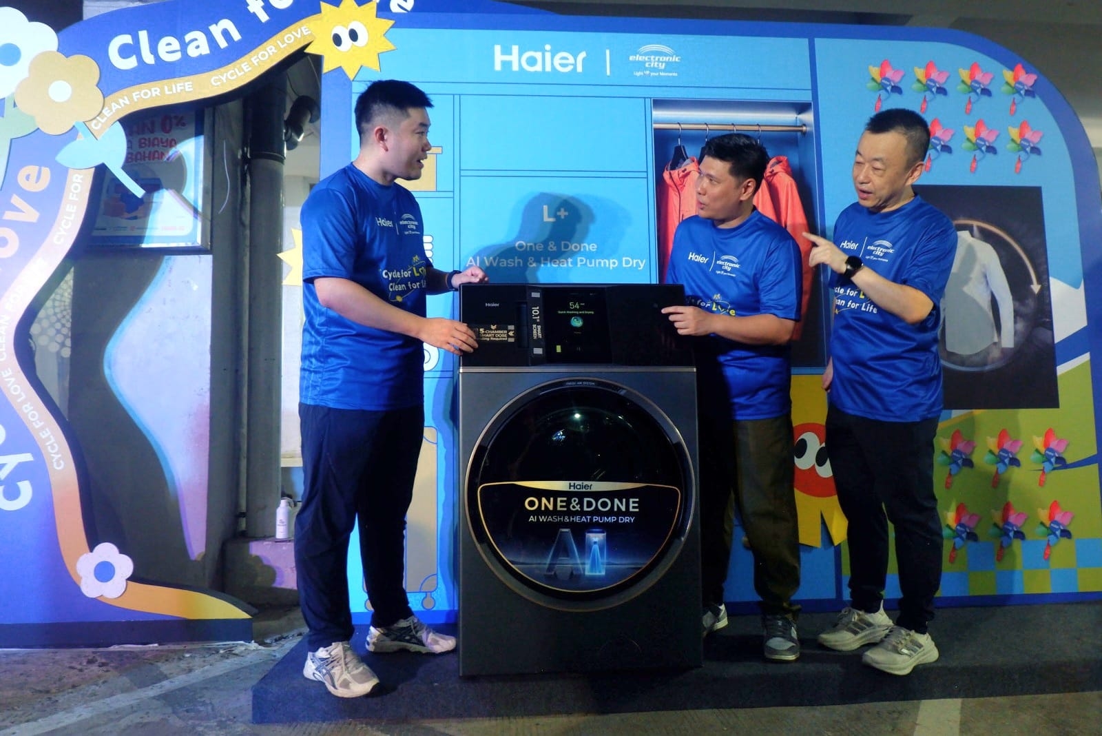Haier Boyong Mesin Cuci Premium L+ ke Indonesia, Usung Teknologi AI Wash dan i-Refresh Manjakan Kaum Urban