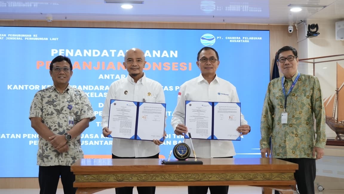 Konsesi Pelabuhan Banten Resmi Dimulai, Investasi Logistik Diperkuat