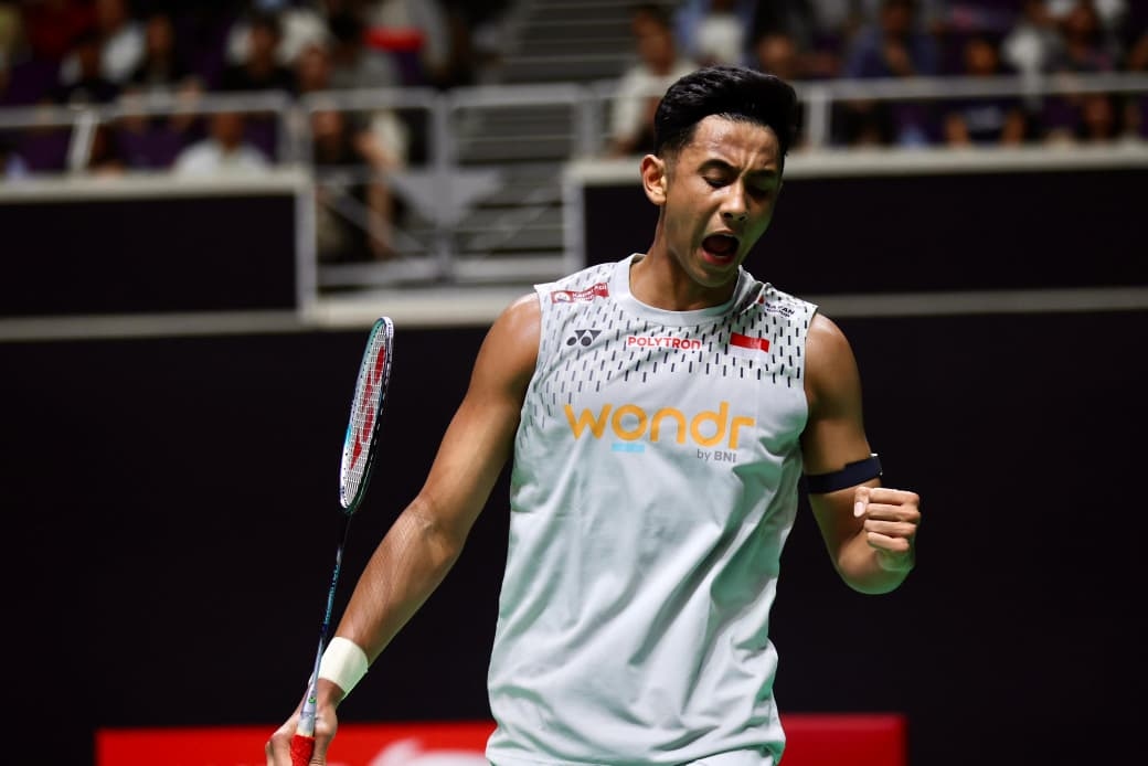 Singapura Terbuka: Kejutan, Alwi Farhan Bungkam Pebulutangkis Ranking 1 Dunia untuk Segel Perempat Final