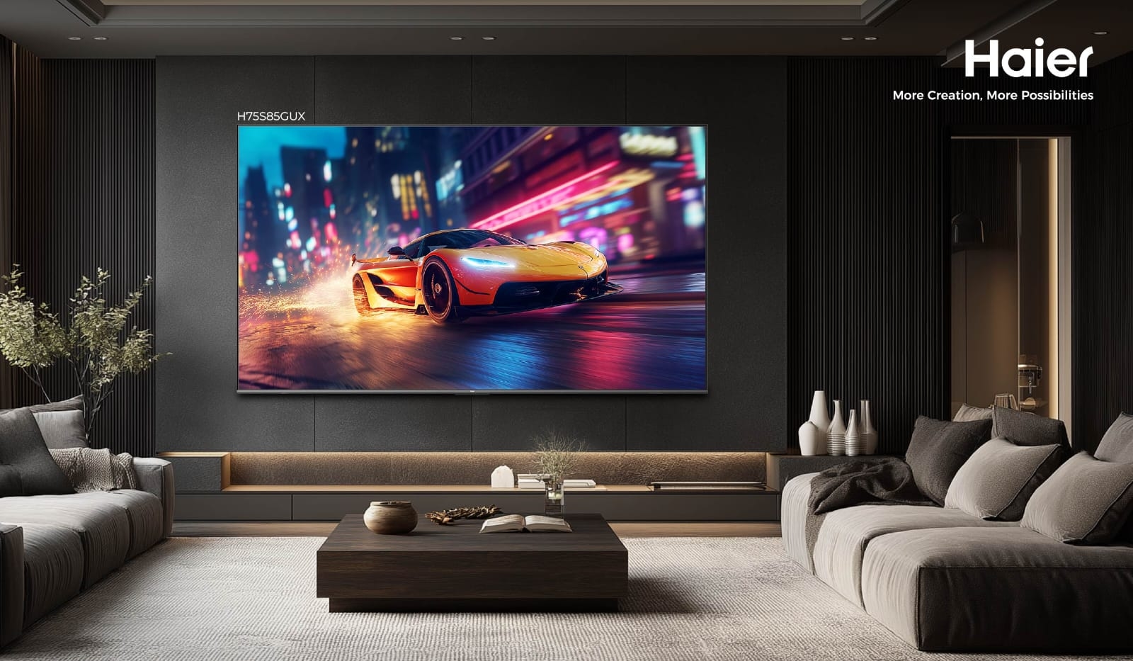 Manjakan Gamer dan Pencinta Sinema, Haier Indonesia Luncurkan Google TV Premium