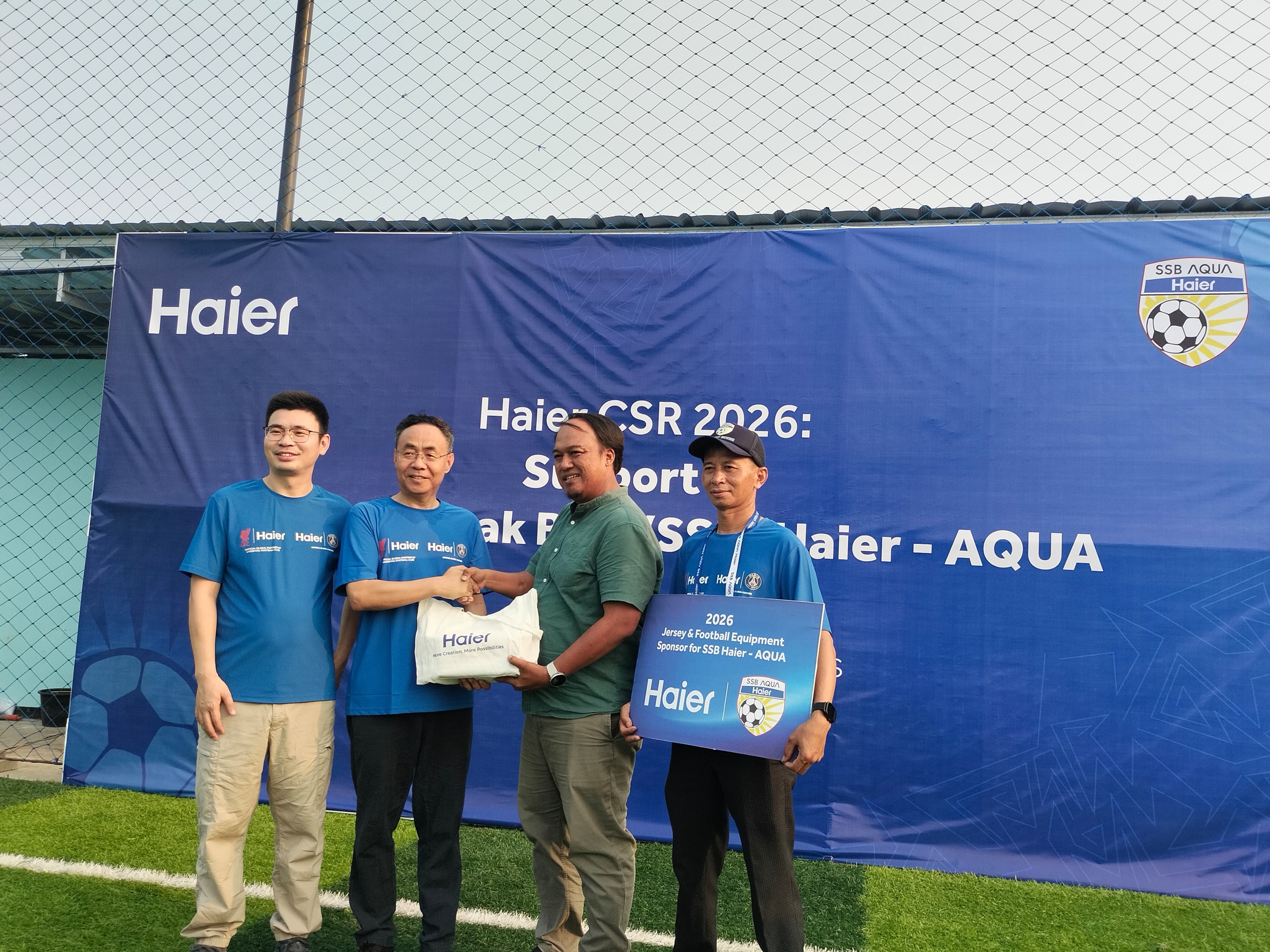 Haier Indonesia Perkuat Strategi Sports Marketing Lewat Pembinaan SSB Usia Dini