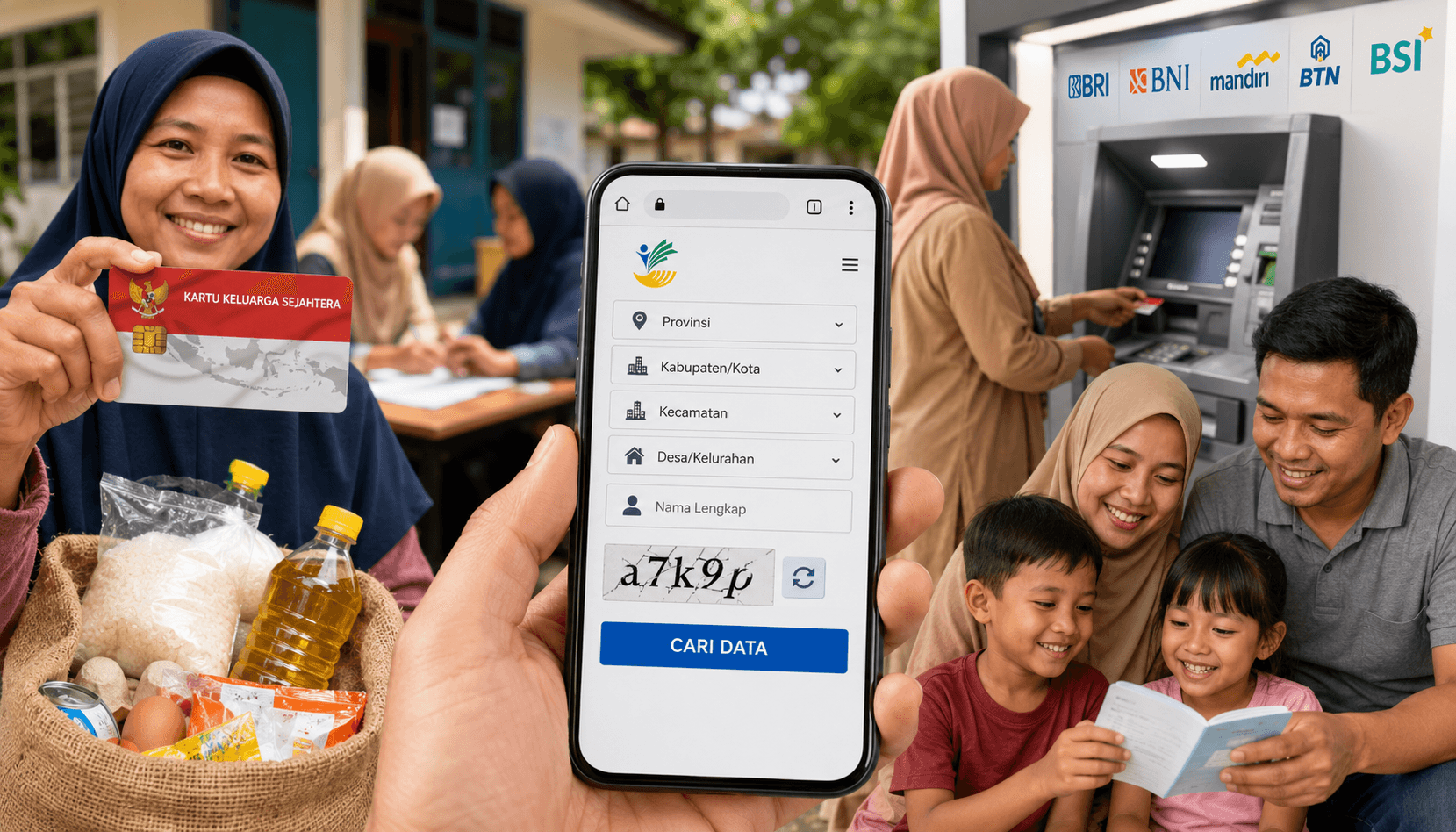 Bansos PKH Juni 2026 Cair? Begini Cara Cek Nama Penerima Lewat HP