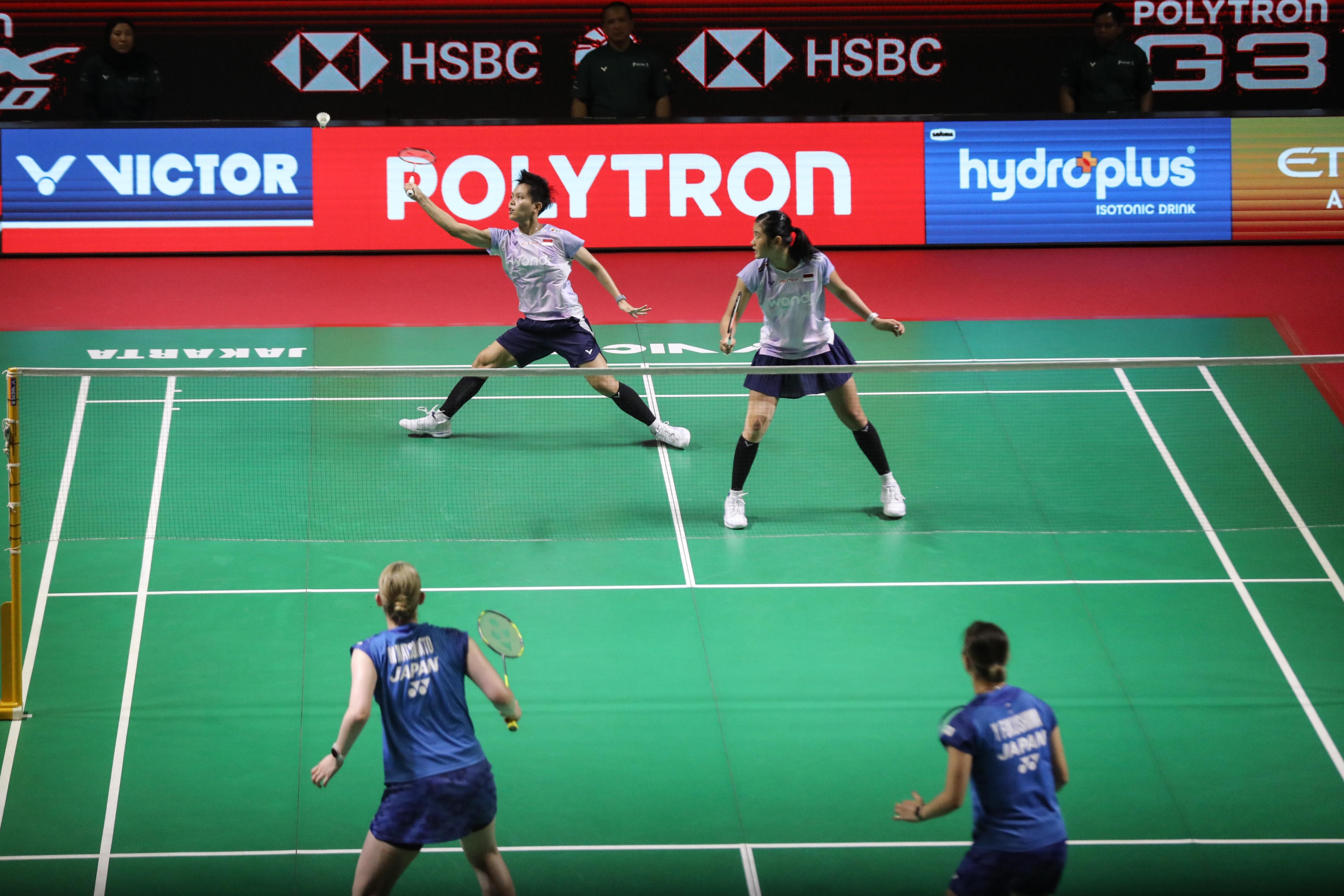 angkah Fadia/Tiwi Terhenti di Delapan Besar Indonesia Open 2026