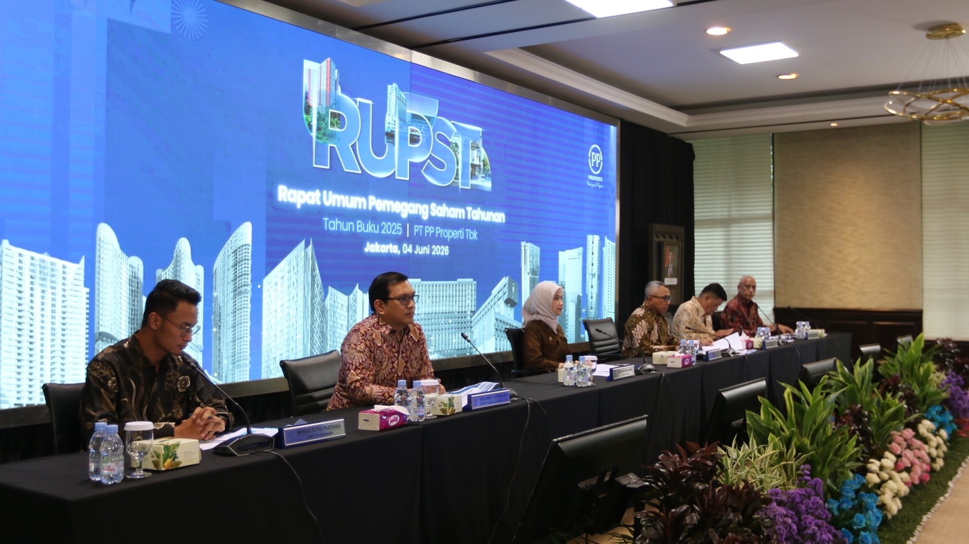 PP Properti Gelar RUPS 2025, Ini Hasil Keputusannya