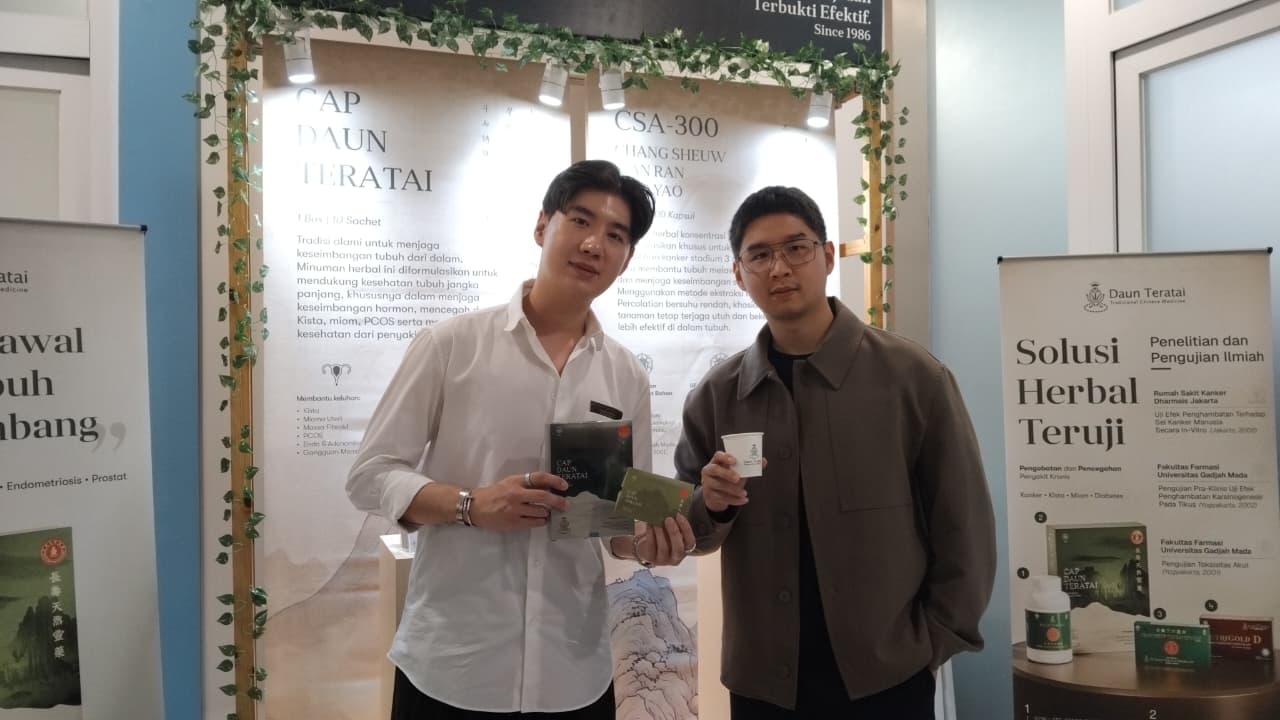 Warisi Estafet PT Daun Teratai, Jason dan Dave Stanley Garap Pasar Herbal Generasi Kedua