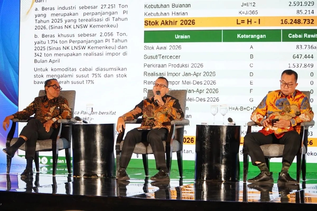Bapanas Optimistis RI Kuat Hadapai Inflasi Pangan Global dengan Stok Beras 5,3 Juta Ton