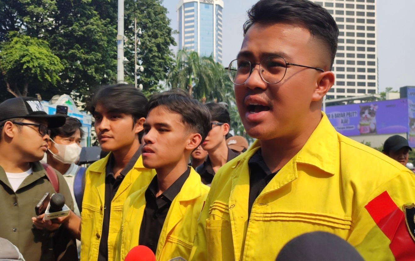 Mahasiswa Dihalangi Menuju Bundaran HI, BEM UI Minta Polisi Tak Represif