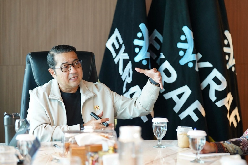 Percepat Pertumbuhan Ekonomi Kreatif Nasional, Menteri Ekraf Jajaki Kolaborasi dengan Youtube dan Google
