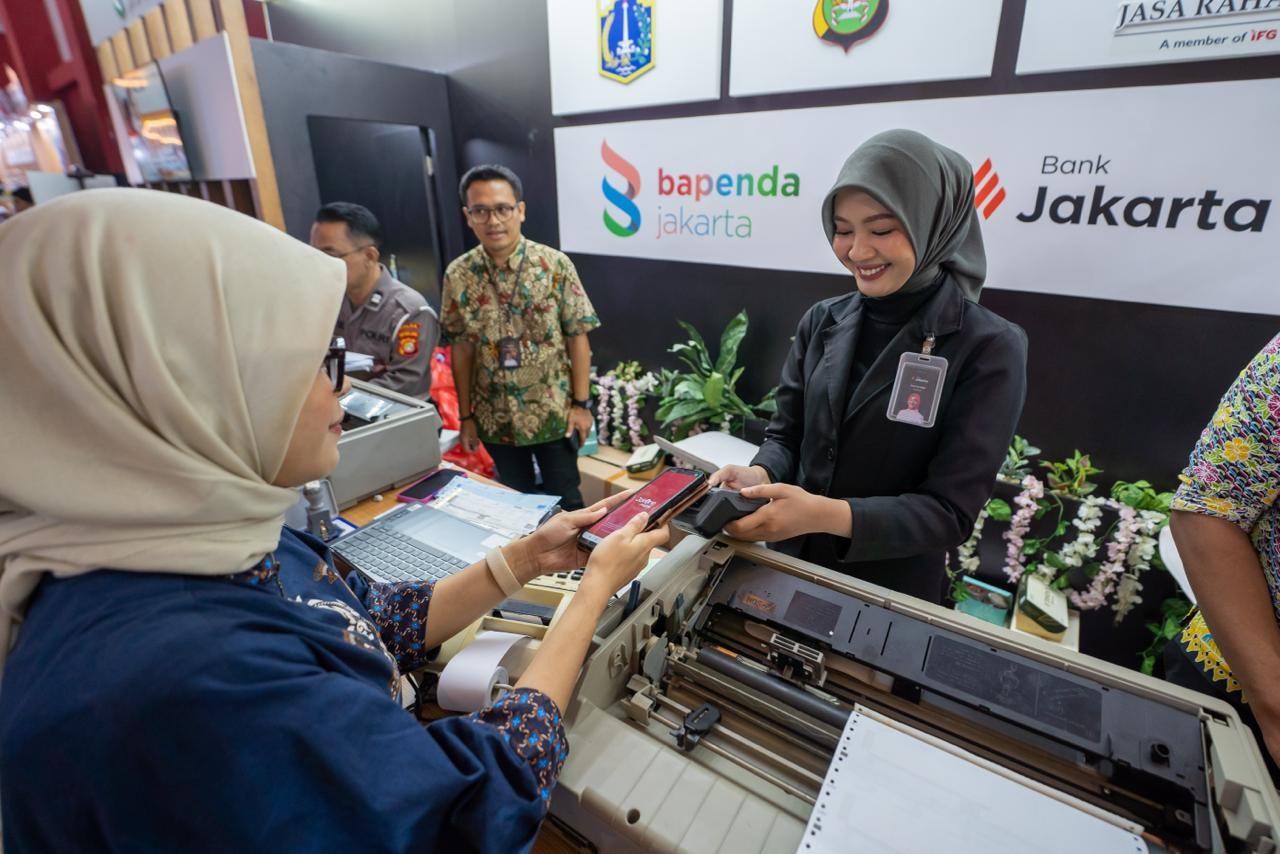 Kolaborasi Bank Jakarta dan Bapenda, Masyarakat Bisa Bayar Pajak Sambil Belanja di Jakarta Fair 2026