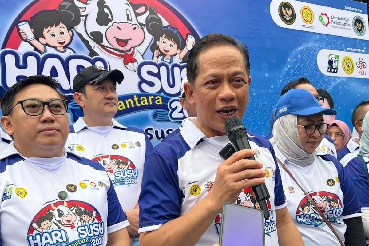 Konsumsi Susu Masyarakat Indonesia Baru 16 Liter per Kapita per Tahun, Wamenko Pangan: Ayo Minum Susu Setiap Hari