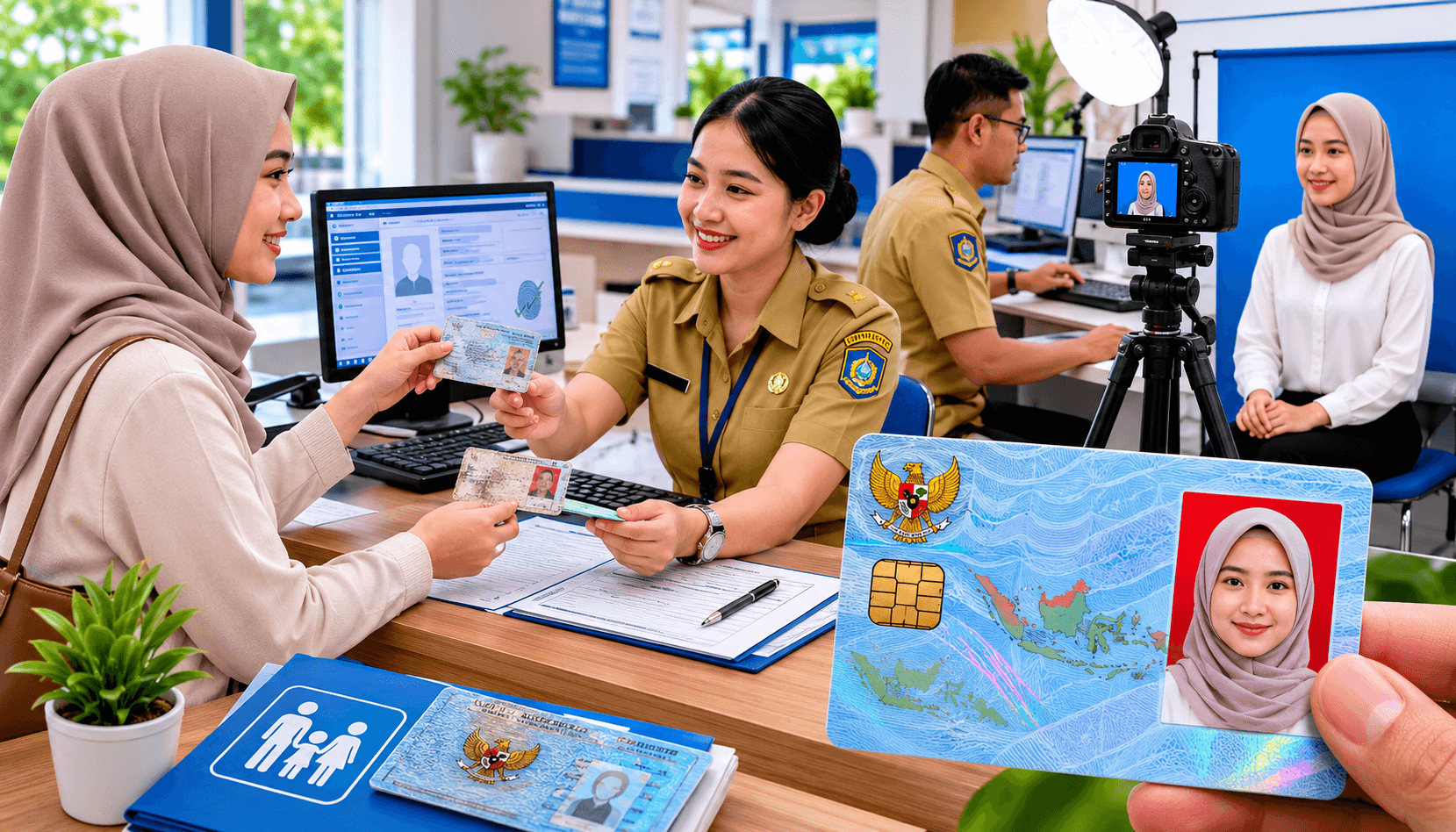 Syarat dan Cara Mengganti Foto KTP yang Buram atau Rusak Terbaru 2026