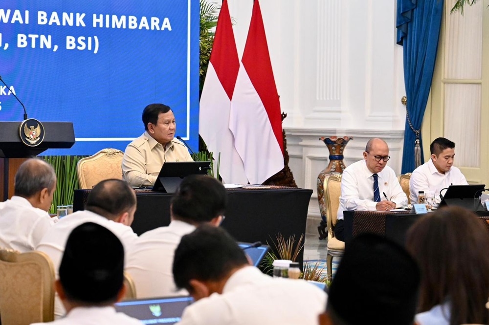 Kapitalisasi Capai Rp1.100 Triliun, Prabowo Tegaskan Himbara sebagai Motor Ekonomi Nasional