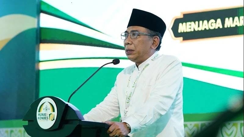 KH Yahya Cholil Staquf Buka Munas Alim Ulama dan Konbes PBNU di Ploso Kediri, Ini Isi Pesannya 