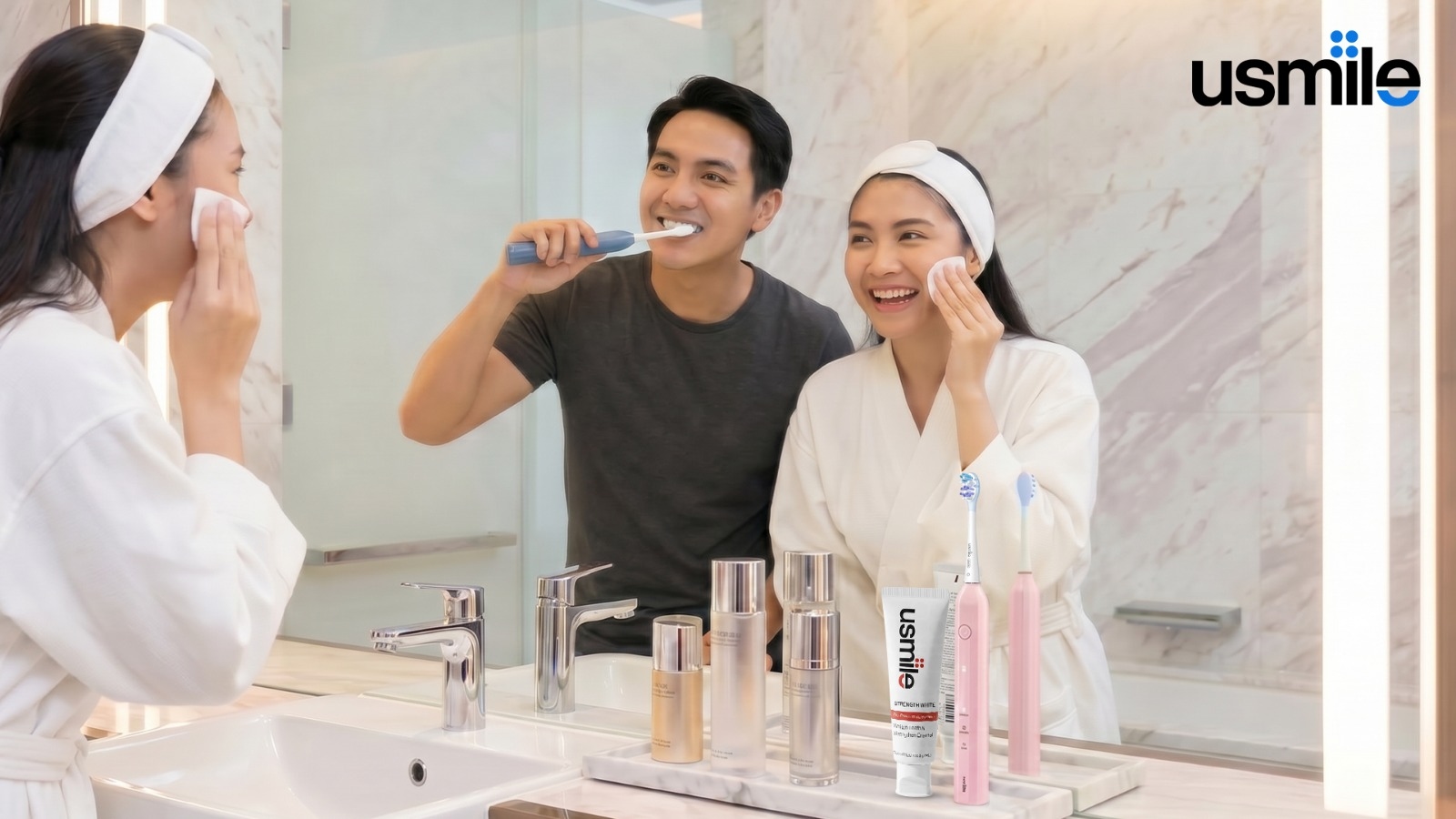 ​Duh! Malas Sikat Gigi Malam Bikin Kantong Jebol, usmile Luncurkan Solusi Pemutih Gigi Ekonomis