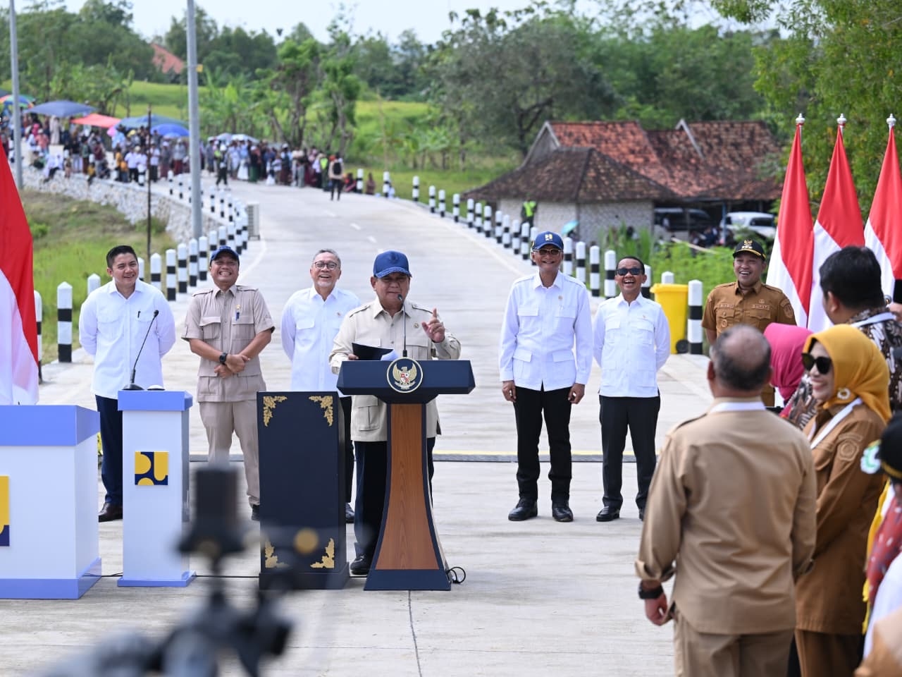 Prabowo Resmikan 1.151 Kilometer Jalan Daerah, Perkuat Konektivitas hingga Pelosok Indonesia