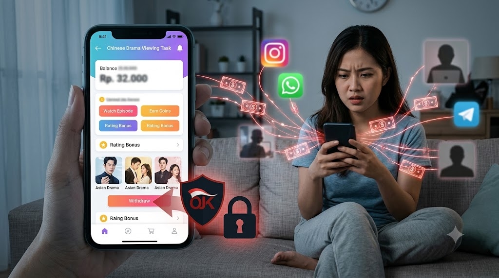 Modus Penipuan Drama China Terbaru Terungkap, OJK Bongkar Cara Pelaku Menjerat Korban dengan Iming-iming Uang Mudah