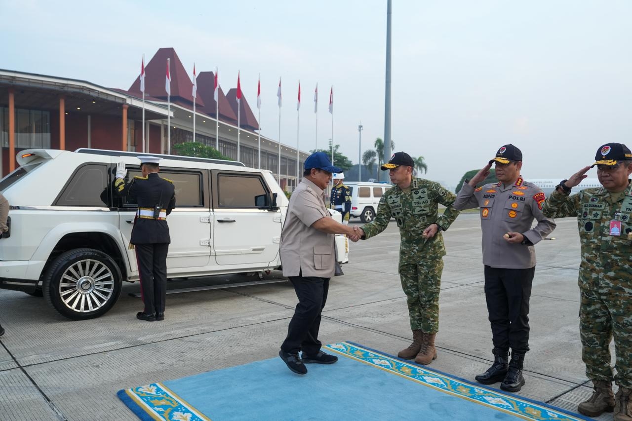 Terbang ke Gorontalo, Presiden Prabowo Hadiri Puncak Penas Petani dan Nelayan XVII