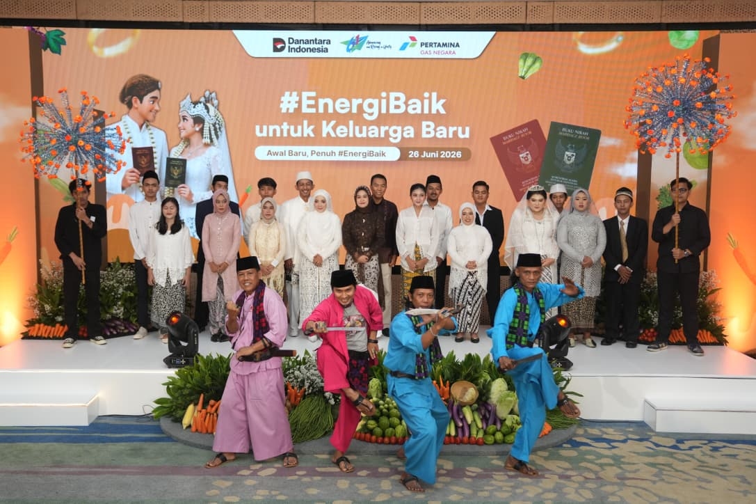 Gelar Nikah Massal, PGN Bantu Masyarakat Peroleh Kepastian Hukum Pernikahan