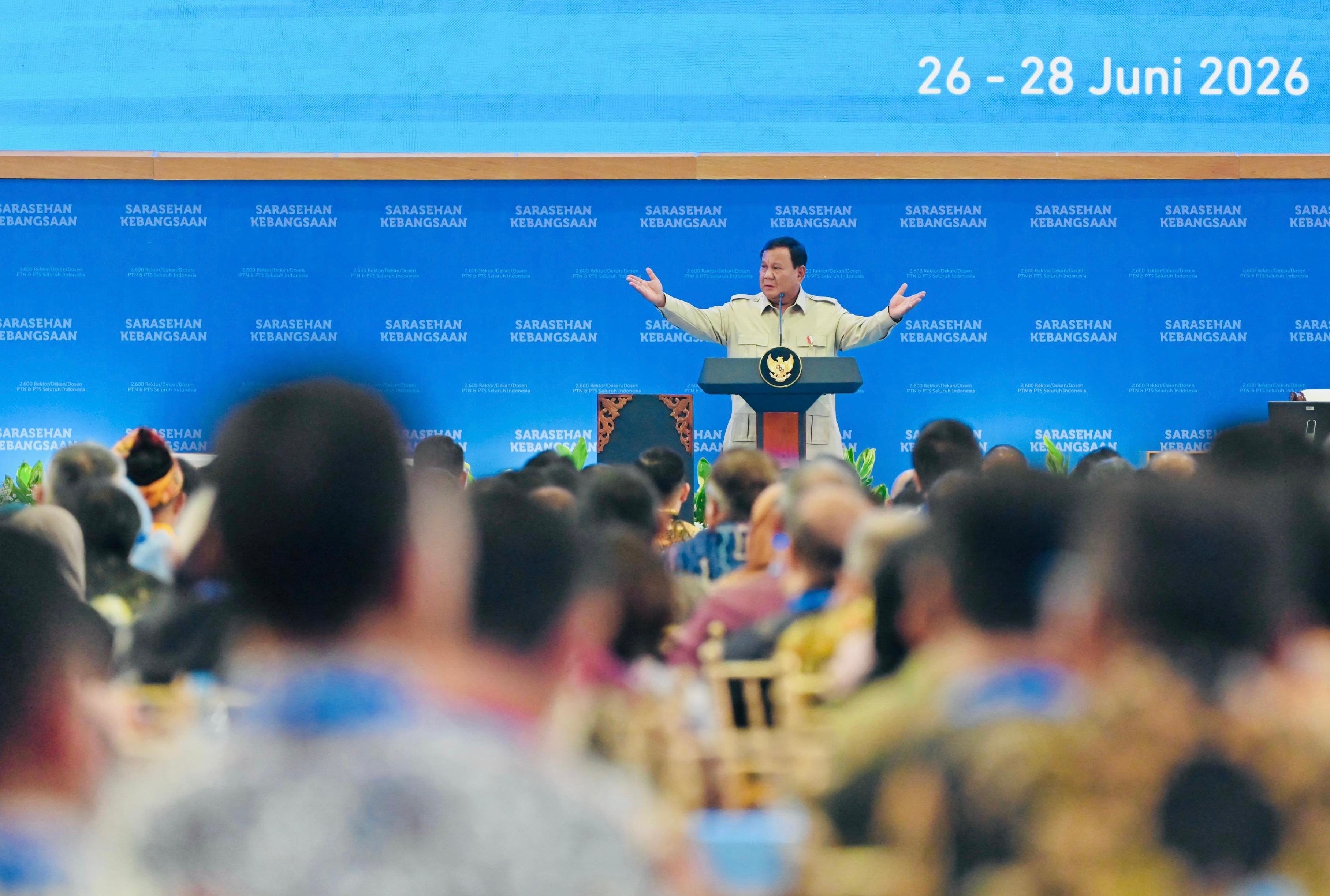 Di Forum KSTI, Prabowo Ungkit Peran Besar Ilmuwan dan Akademisi dalam Kemajuan Bangsa