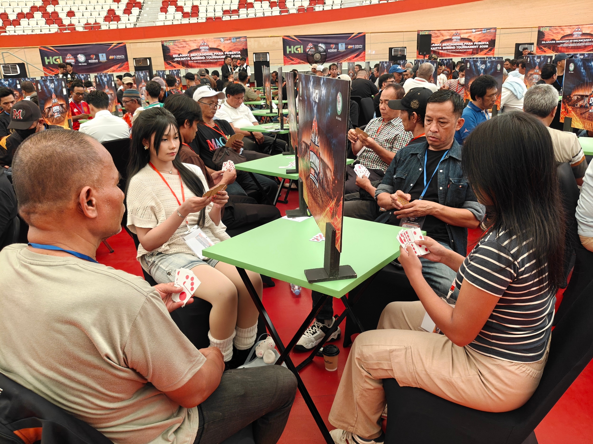 HGI Jakarta Domino Tournament 2026 Resmi Dimulai, Diikuti 1000 Lebih Peserta