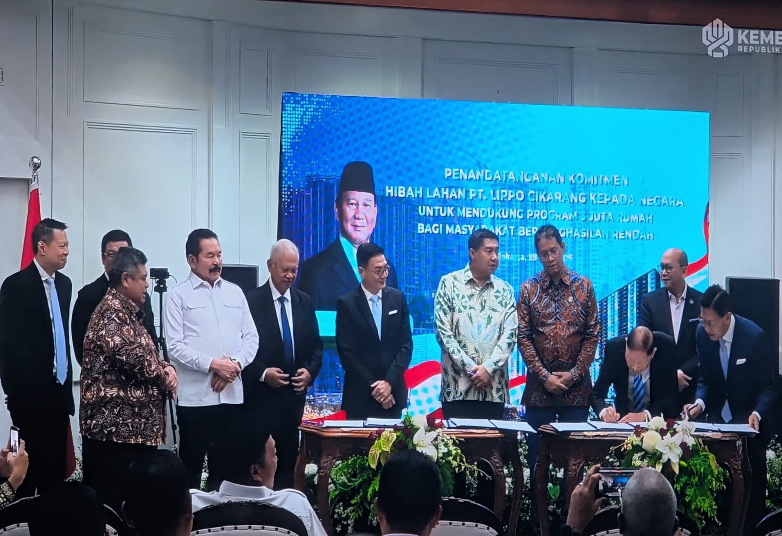 LPCK Hibah Tanah 30 Ha di Cikarang untuk Program 3 Juta Rumah, Mochtar Riady: Harapannya Bisa Ditularkan ke Semua Konglomerat RI
