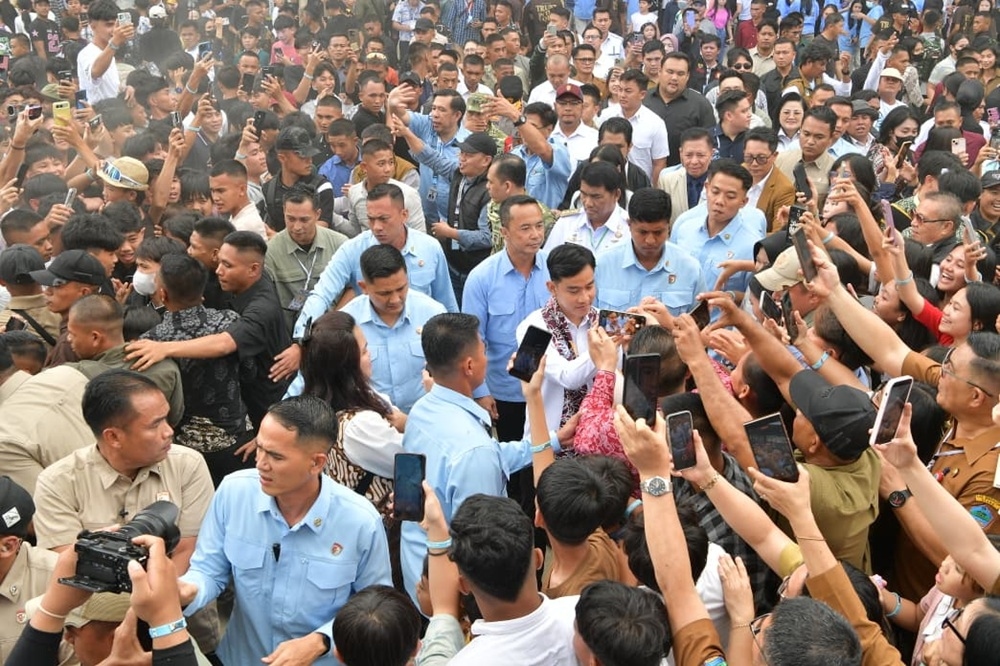 Setelah Santri Jombang Lanjut ke Pemuda Gereja di Minahasa Utara, Wapres Gibran Serukan Semangat Kerukunan dan Persatuan