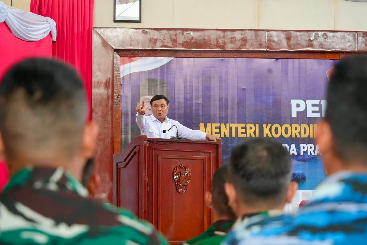 Dari Natuna, Menko Polkam Ingatkan TNI-Polri Perkuat Kedaulatan RI