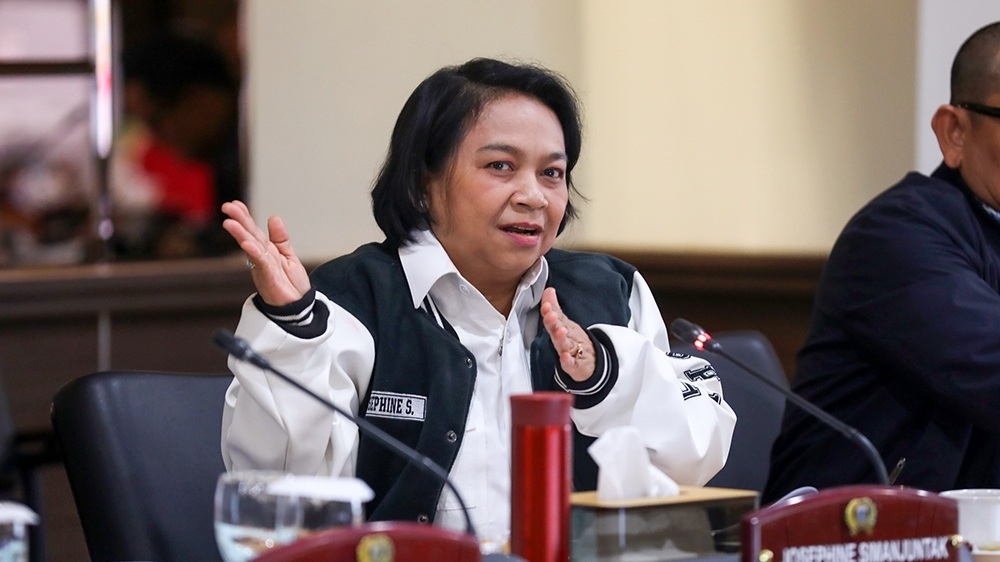 Josephine Siap Perjuangkan Bantuan Pendidikan dan Perlindungan Sosial bagi Janda Pengemudi Ojol