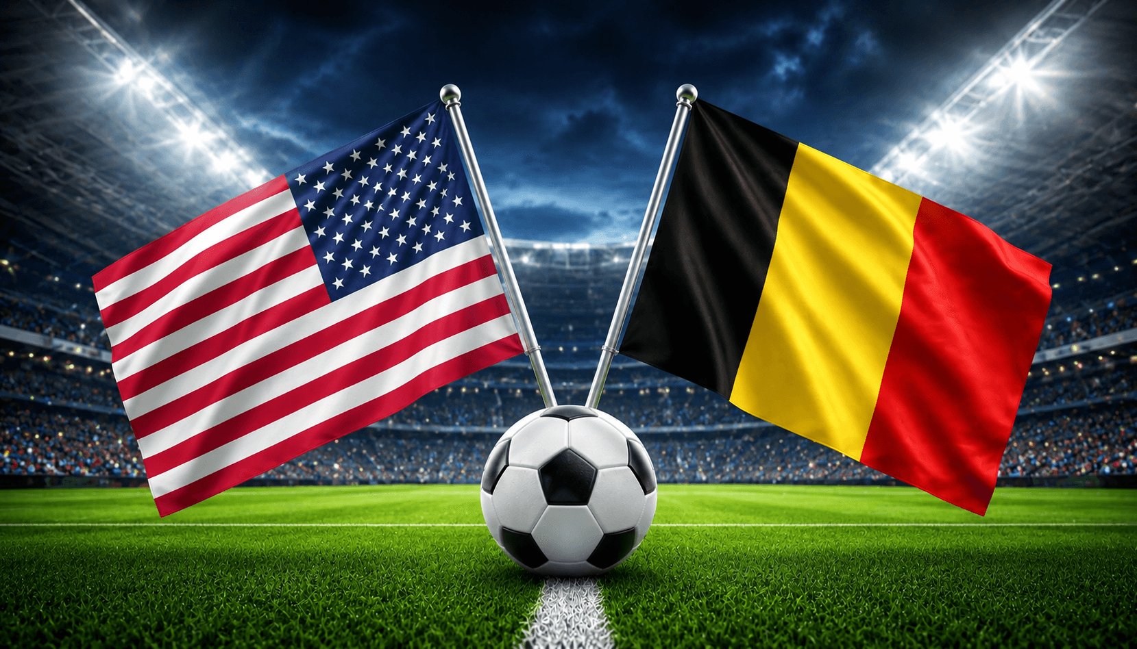 Cara Nonton Amerika Serikat vs Belgia Piala Dunia 2026, Cek Jadwal dan Live Streaming Resmi