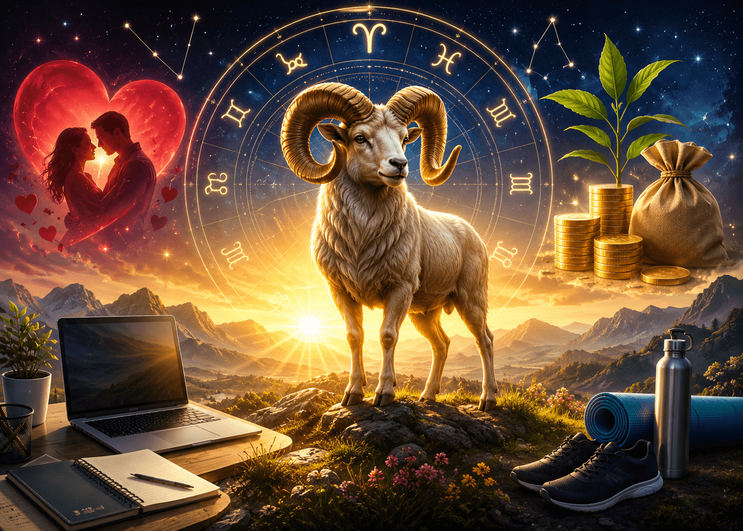 Ramalan Zodiak Aries Hari Ini 6 Juli 2026: Percintaan Makin Hangat, Karier Bersinar, Rezeki Bertambah