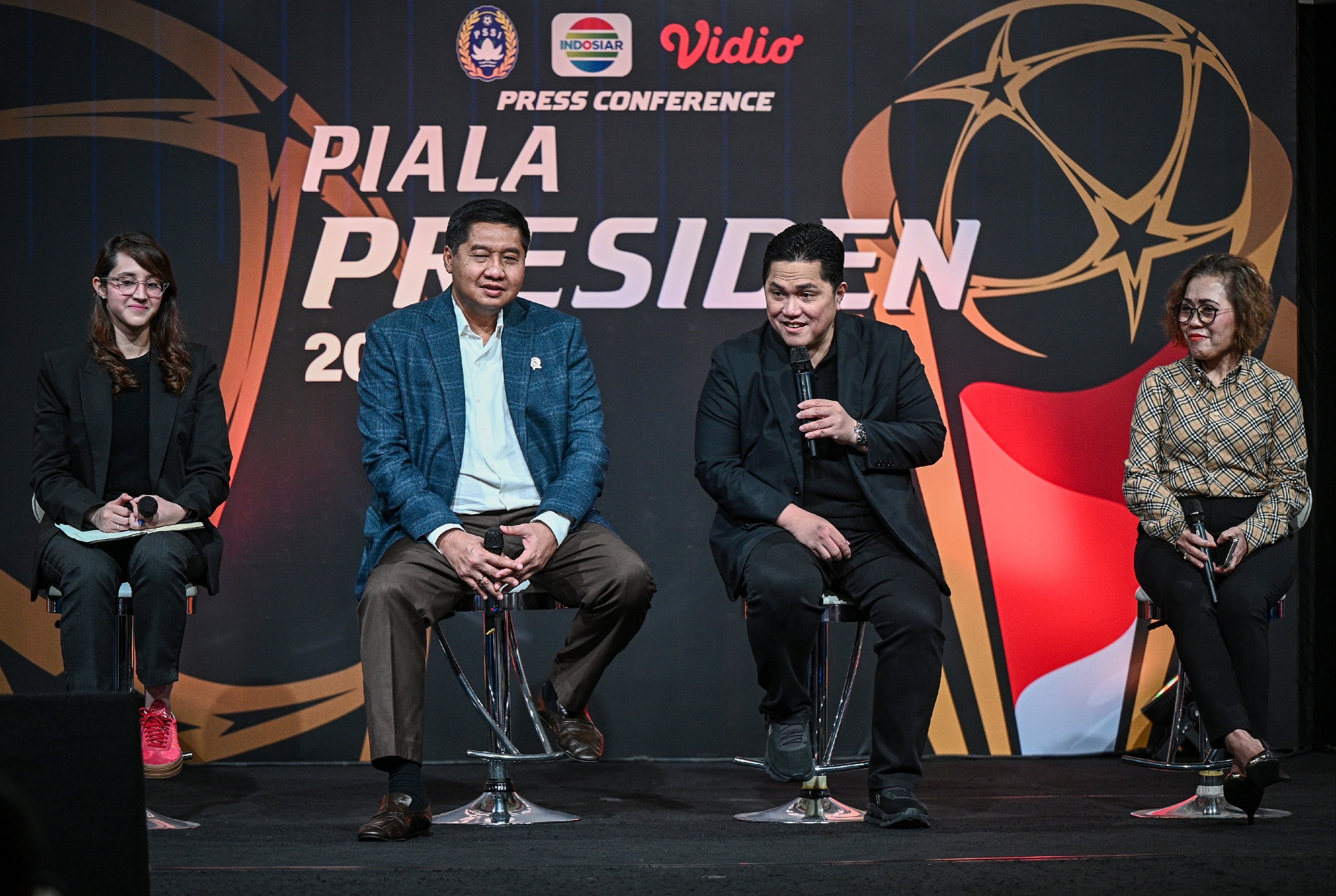 Piala Presiden: Erick Thohir Tantang Klub Indonesia Rebut Trofi dari Tim Thailand